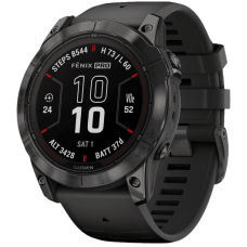 Garmin Fenix 7X Pro Sapphire Solar Carbon Gray DLC Titanium / Black Band (010-02778-11)