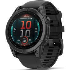 Garmin Fenix E AMOLED 47 Black / Black Silicone Band (010-03025-01)