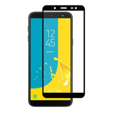 Защитное стекло 3D для Samsung Galaxy J6 (2018) Черное (Тех.Упаковка)